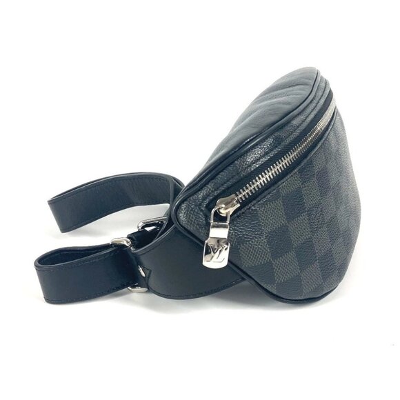 LOUIS VUITTON N40362 Damier Graphite Bum Belt Bag Shoulder Bag Cross body bag - Picture 10 of 11